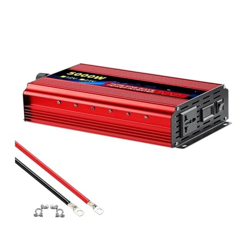 Convertisseur tension 24V 110V onde sinusoïdale pure évite la surchauffe de vos appareils 5000W