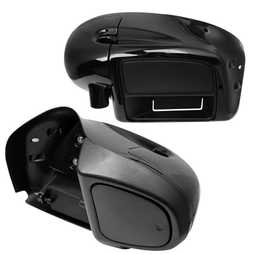 Boîte à gants carénage jambe inférieure ventilée noire brillante Harley Electra Glide FLHTCU - 7