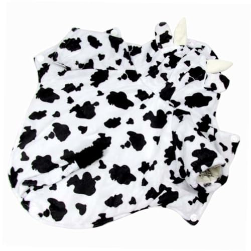 Disfraz para perro con estampado de vaca tamaño M