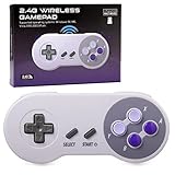 miadore Wireless SNES USB Controller Classic Gamepad Joystick with USB Receiver /Rechargeable Cable...