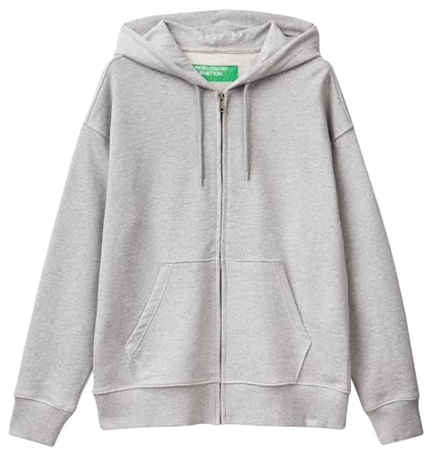United Colors of Benetton Giacca C/CAPP M/L 3J68U5001 Felpa Senza