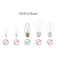 Vista 10 de Light Socket Safety Cap Plugs for String Lights, Recessed and Standard Light Sockets (15)
