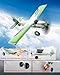 volantexrc 4 CH RC Plane TrainStar 500mm Brushless Remote Control Airplane Fighter RTF with 6-Axis Gyro,3 Modes & Aerobatics, 2.4GHz Radio Controlled Aircraft for Beginners & Adults (Green)