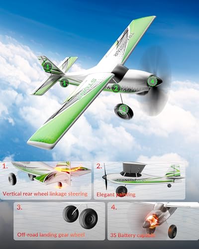 Image of volantexrc RC Plane, 4CH Remote Control Airplane for Beginners & Adults