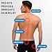 PSO-RITE Psoas Muscle Release Tool – Made in USA, Patented Deep Tissue Massage Device for Your Back, Hip Flexor & Trigger Point Relief - Sunset Red