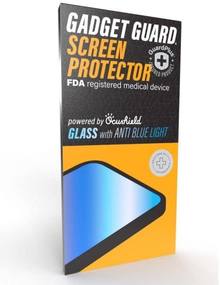 Miniatura 3 de Gadget Guard Protector de pantalla con bloqueo de luz azul para Apple iPhone 14 Pro Max resistente a las roturas Vidrio de alta calidad compatible