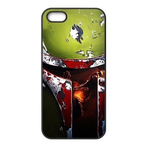 Star Wars Boba Fett Green Helmet Unique Apple Iphone 5 5S Durable Hard