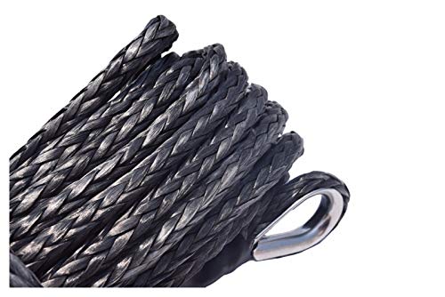 Cuerda de cabrestante sintética Nero de 10mm y 26m para rescate plasma 3