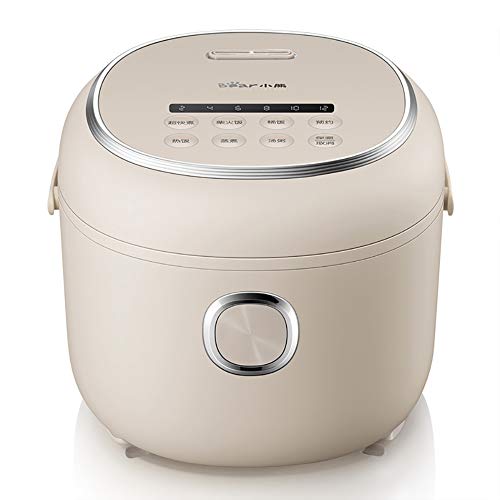 Tragbarer Reisekocher Mini-Reiskocher-Mikrocomputer 15 Minuten Schnellkochen Abnehmbarer Non-Stick-Topf 3 Liter Kapazität für 3-4 Personen