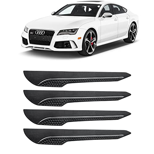 Image of AOSIS-Car Bumper Protector /Bumper Guard for Audi S7 with Single Chrome Stripe (4-Pcs)