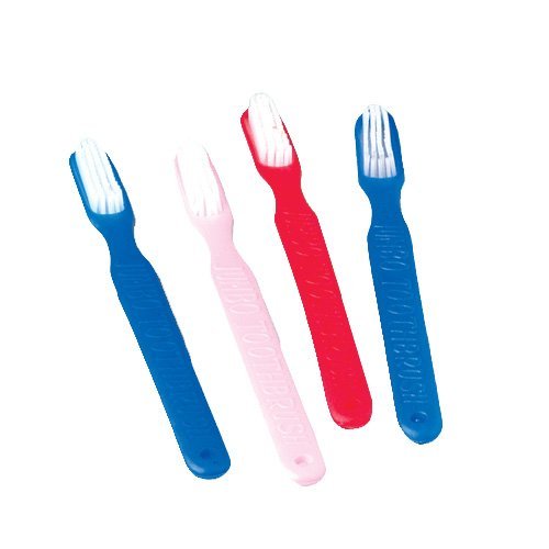 Lot of 12 Assorted Color Giant Joke Toothbrushes