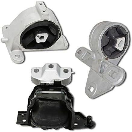 Engine Motor & Transmission Mount Compatible with 2001-2007 Dodge Caravan/Grand Caravan FWD 3.3L 3.8L Kit 3pc | A2928 A2926 A2927