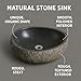 Casafoyer Oval River Stone Wash Basin, 14.9