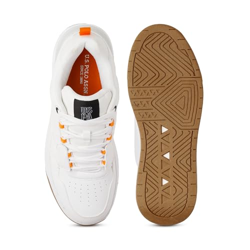 Image of U.S. Polo Assn. Mens Vander|Black Stylish Casual Sneaker Shoes for Man