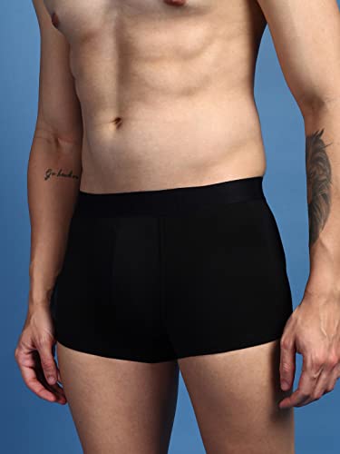 Image of ONN UK Classic Men's Ultra Soft Modal Fabric Mini Trunk with Feather Touch Ultra Soft Waistband (Pack of 3)