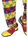 Smiffys Damen und Herren Clown Schuhe, One Size, Gelb und Rot, 25519