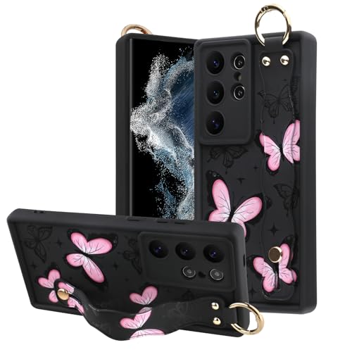Coque Samsung S22 Ultra pour femmes style papillon au quotidien