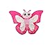 Booboolala 10" Pink Reversible Sequin Butterfly