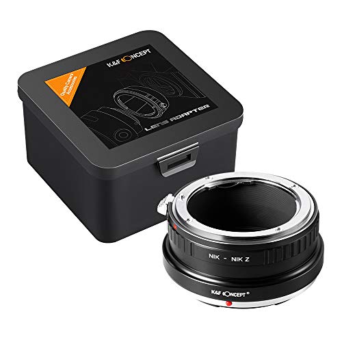 Adaptador de montura de lente K&F Concept FTZ compatible con lentes Nikon F/AF AI AI-S para cámaras Nikon Z6 y Z7 miniatura 6
