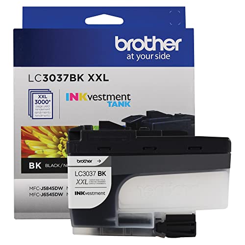 Brother INKvestment LC3037BKS Extra Alto Rendimiento Negro cartucho de tinta