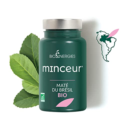MINCEUR | Complement Alimentaire Perte De Poids Bio Vegan | Brule Graisse | MATE DU BRESIL | 60 Gelules Naturelles | BIOENERGIES Cover