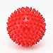 Pro-Tec Athletics High Density Spiky Massage Ball, Foot Massage Roller, Plantar Fasciitis Relief, Alleviates Arch and Heel Discomfort, Red (2.75 Inch Ball)