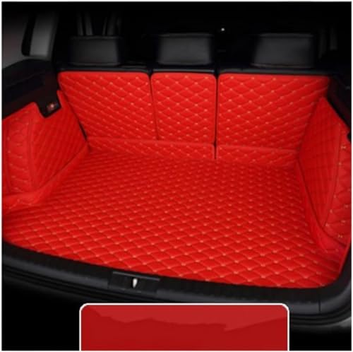 Tapis de coffre voiture en cuir avec doublure de protection étanche