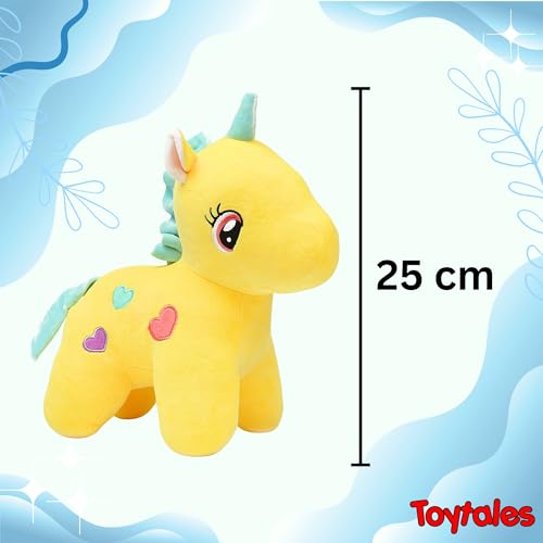 Image of TOYTALES Soft Toy Combo Pack Cute Fairy Unicorn & Baby Lion Plush Toys for Kids (Pack of 2)