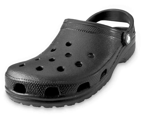 Image of Crocs Classic Clog Ltd Black Clogs - 9M / 7M