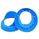 UMikke 車 ドアスピーカー 防水カバー シリコーンラバー製 汎用 17cm 6.5インチ 対応 防音 防振 デッドニング 保護 傘タイプ 2個入り