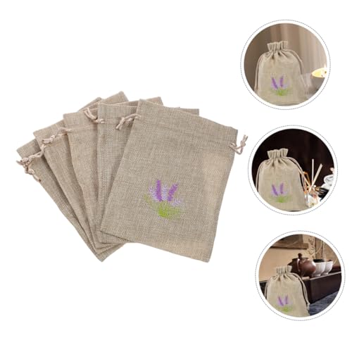 DECHOUS 5 bolsas vacías de saquito aromático para lavanda miniatura 3