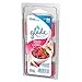 Glade Wax Melts Air Freshener, Scented Candles with Essential Oils for Home and Bathroom, Radiant Berries, 6 Count
