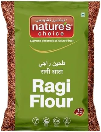 Natures Choice Ragi Flour, 1 kg