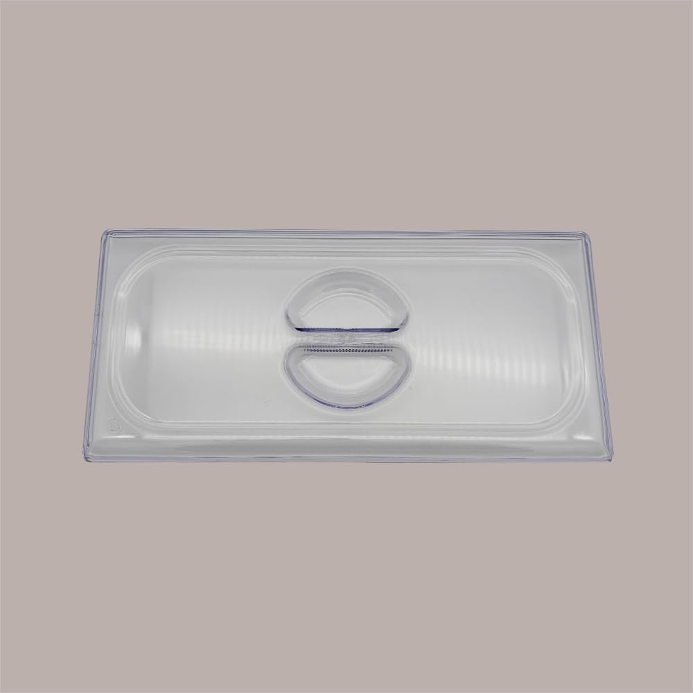 Coperchio Kostil Trasparente per Bacinella Vaschetta da Gelato 36x16,5 cm 5 pezzi Lucgel