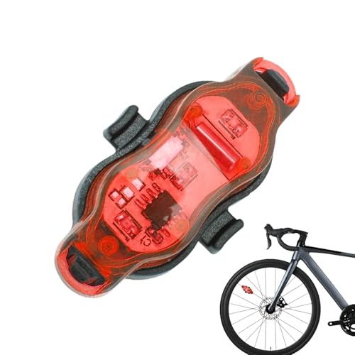 Luces LED para radios de bicicleta, lámpara de seguridad, iluminación de radio, luces de seguridad de rueda de bicicleta, para bicicleta de montaña, sendero, noche, carretera, ruta, viaje, camping
