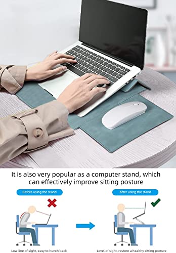 Towooz Macbook Air Sleeve 13 Inch, Laptop Sleeve Case With Mouse Mat Compatible With 2022 New Macbook Pro M2 Macbook Air / Pro 13-14 Inch Thin Shockproof Sleeve Bag For Macbook Air / Macbook Pro #TOP3