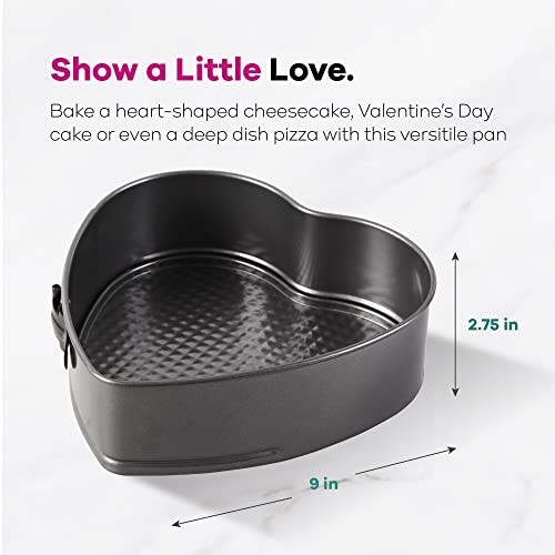 Wilton Excelle Non-Stick Elite Heart Mold 9-Inch Springform Pan #TOP1