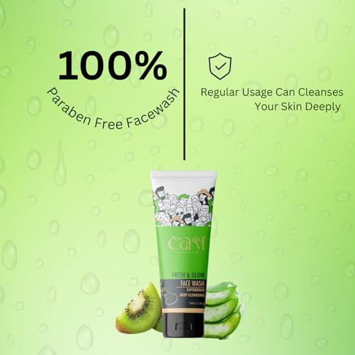 Image of Caryl Brightening & Moisturizing Face Wash Combo | Cream Base Winter Face Wash with Red Wine | Fresh & Glow Hydrating Facial Foam for Men & Women | Travel Size Pack | All Skin Types