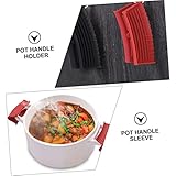 Zoom IMG-1 bestonzon 3pezzi coprimanici silicone antiscivolo Zoom IMG-1 bestonzon 3pezzi coprimanici silicone antiscivolo