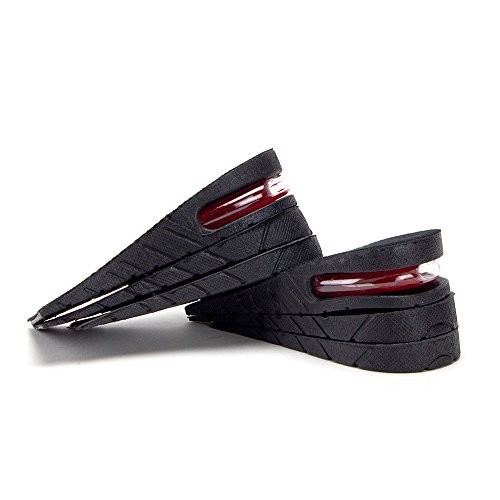 Jamboree!!! Adjustable Design Invisible Lift Pads soles Height Increase Insole for men women Heel Support (Black) (B085ZGR8RX) Amazon Price History, Amazon Price Tracker