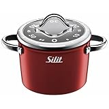 Silit Vitaliano Rosso Kurzzeitwecker, Eieruhr, Küchentimer, Einstellzeit bis 60 Minuten