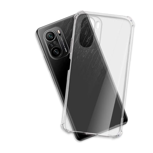 mtb more energy® Funda Soft Armor para Xiaomi Mi 11i, Poco F3, F3 Pro (6.67") - Esquinas reforzadas - Protección de la cámara - TPU de 1.5 mm - Carcasa Anti Shock Cover Case Estuche