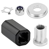 NIULPFZTK 835257Q1 Flo-Torq II Hub Kit for Mercruiser Alpha One/Bravo One Mercury Mariner Outboard Boat Motos 60-300 HP, for 15 Spline Tooth Propeller Installation Parts 835257K1
