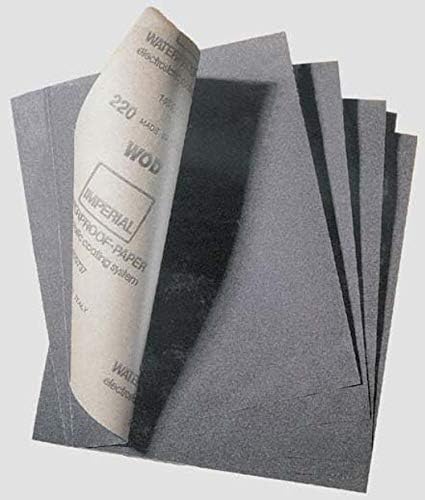 Foglio di carta vetrata per legno