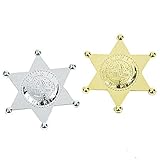 Plastic Sheriff Badges