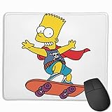 シンプソンズ バートシンプソン マウスパッド 多用途の 耐久性が良い ゲーム オフィス用滑り止めラバー厚手マット 25X30X0.3Cm シンプソンズ バートシンプソン マウスパッド 多用途の 耐久性が良い ゲーム オフィス用滑り止めラバー厚手マット 25X30X0.3Cm