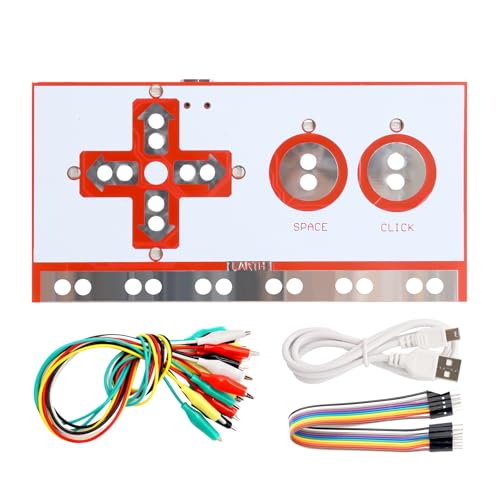 Binghe Complete M-K-Set Deluxe Kit Controller Board, Includes USB Data Cable, Alligator Clips, and Jumper Wires, Perfect for Education and DIY Innovation