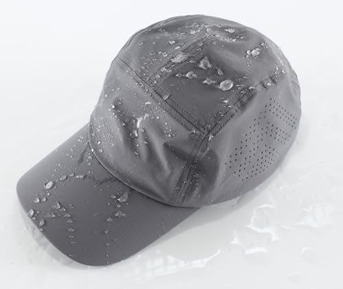 Image of Home Prefer Mens Womens UPF50+ Quick Dry Sun Hat Lite UV Protection Hat Baseball Caps Golf Cycling Fishing Sports Running Hat