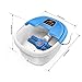 Arealer Foot Spa Bath Massager with Automatic Foot Massage Rollers & Temperature Control & Bubbles Massage Electric Feet Salon Tub - Maintain Water Temperature & Relieve Foot Pressure