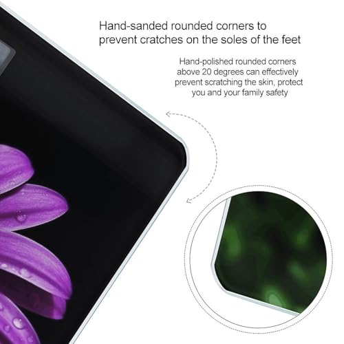 Purple Daisy Smart Body Weight Báscula Digital de Baño miniatura 4